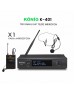 KÖNİG K-401 TEKLİ TELSİZ MİKROFON YAKA